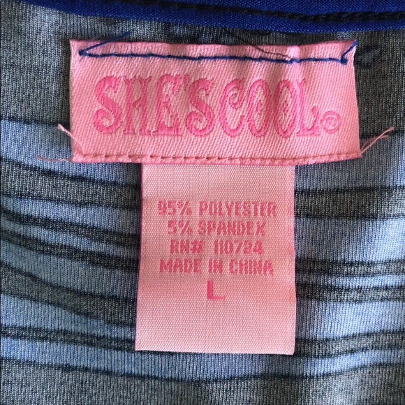 cobalt/royal blue Fit and Flare dress large - Picture 6 of 8